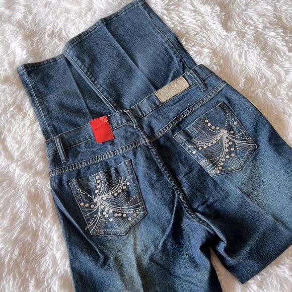 Ms Firefly Boot Cut Embellished Jeans New 12 - Picture 6 of 14